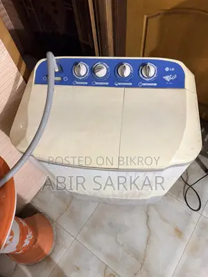 Lg-Semi Automatic Washing Machine for Sale at Tikatuly, Dhaka.