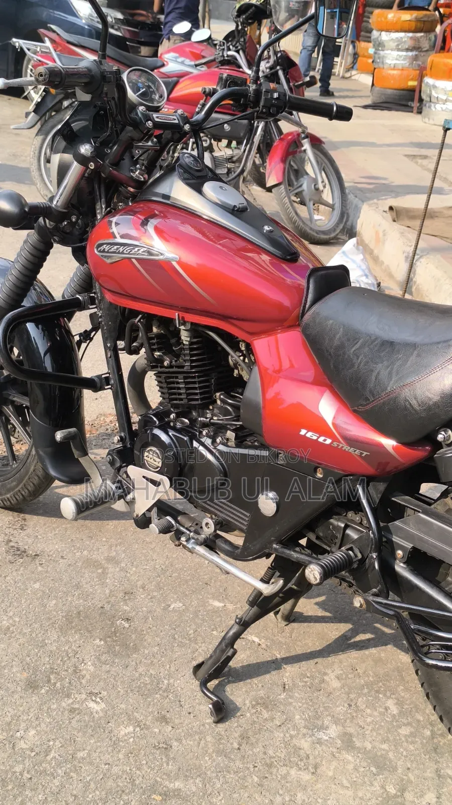 Bajaj Avenger 160 Street 2021 Red