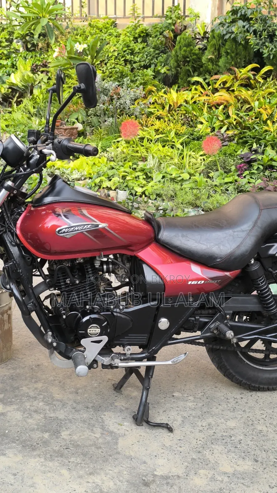 Bajaj Avenger 160 Street 2021 Red