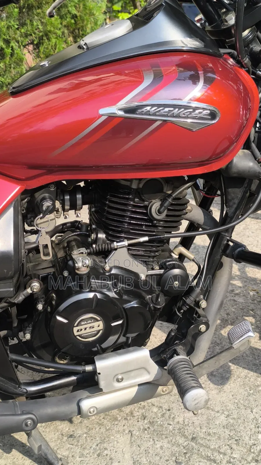 Bajaj Avenger 160 Street 2021 Red