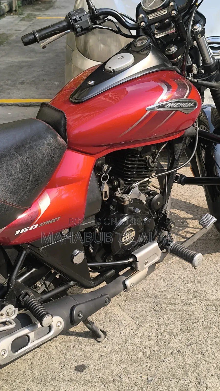 Bajaj Avenger 160 Street 2021 Red