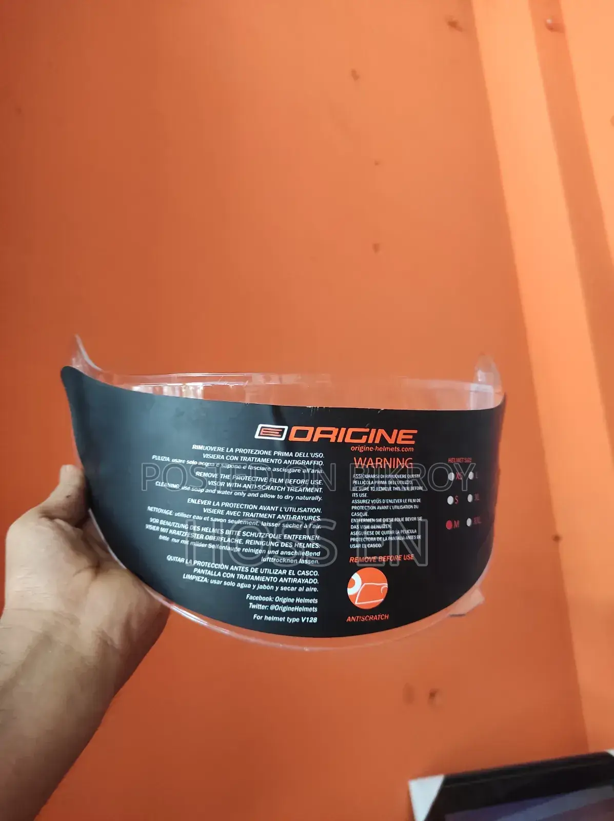 Origine Dinamo Helmet & T-max S Pro Bluetooth