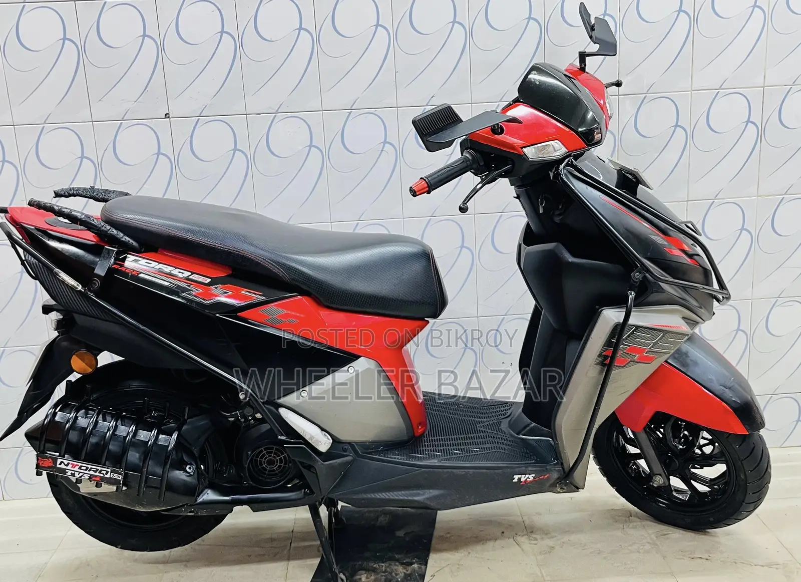TVS Ntorq 125 2025 Red