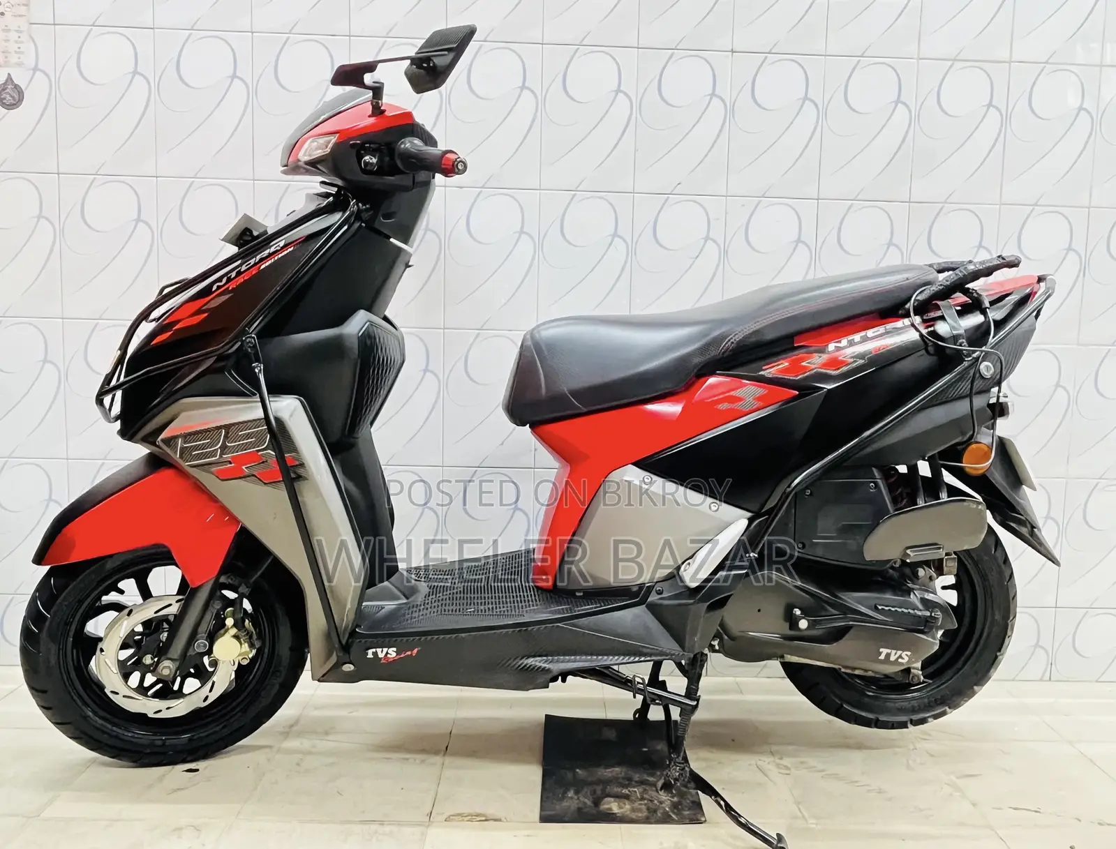 TVS Ntorq 125 2025 Red