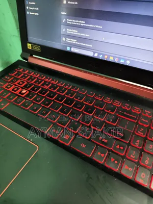 Laptop Acer Nitro 5 8GB Intel Core i7 SSD 256GB