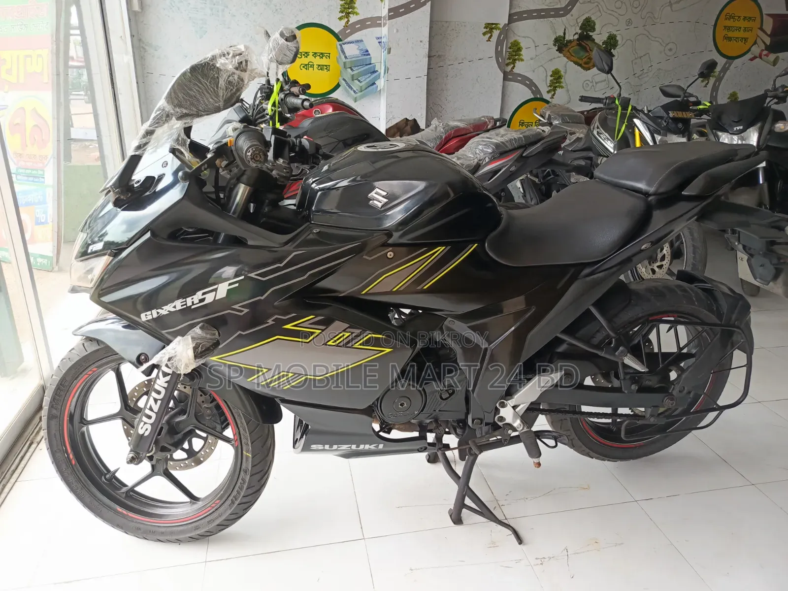 Suzuki Gixxer SF FI 2023 Black