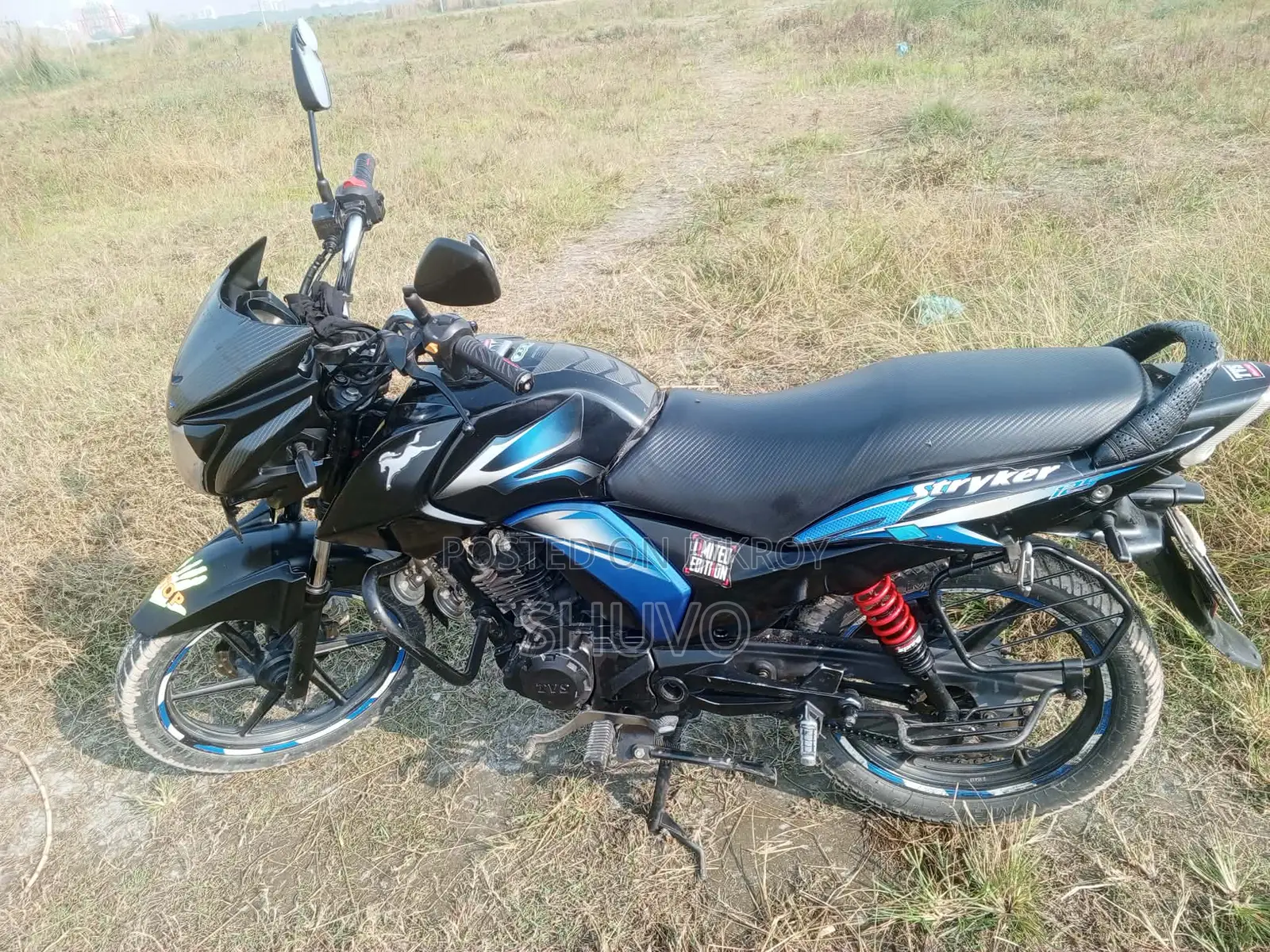 TVS Stryker 125 2018 Blue