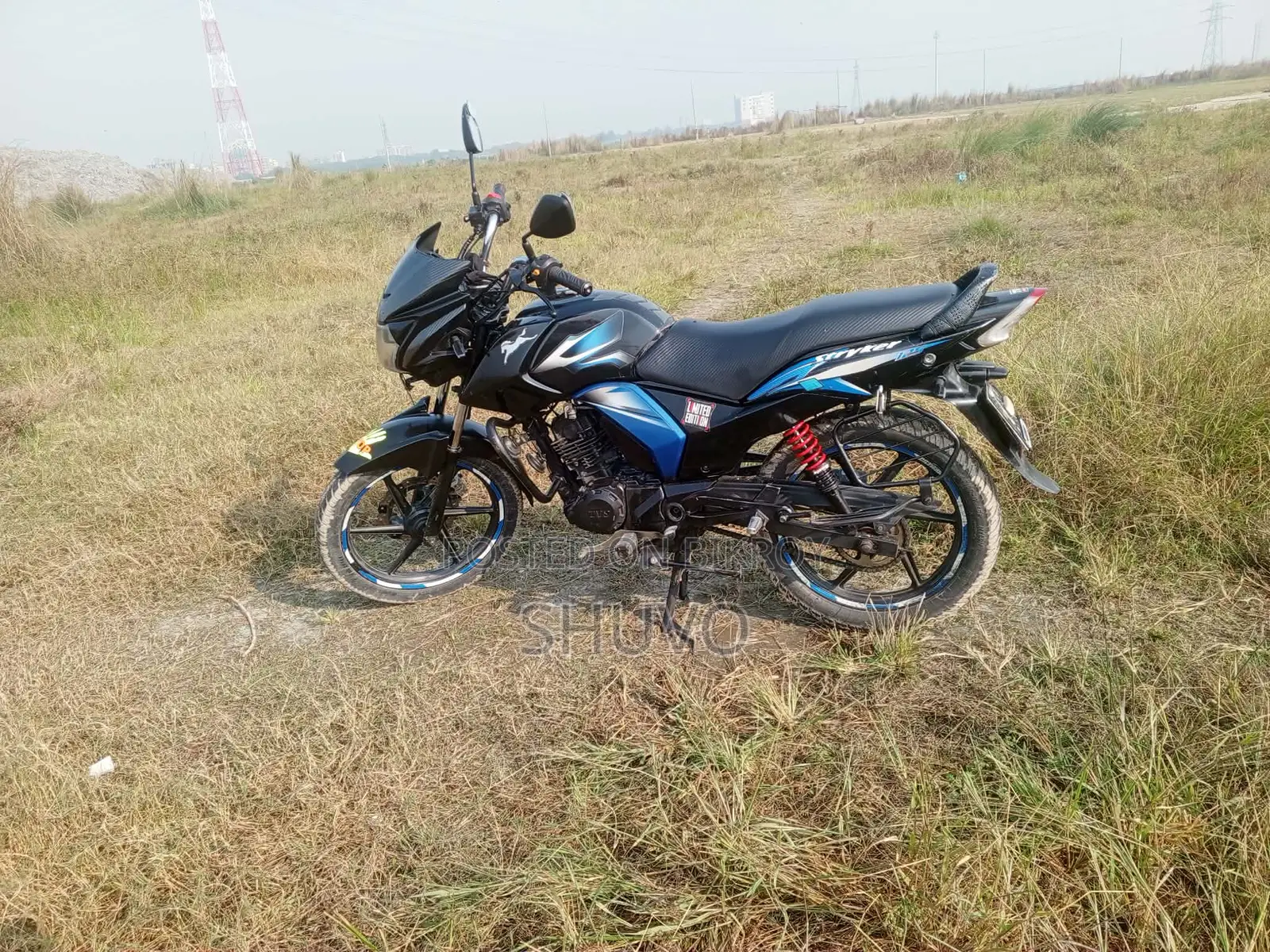 TVS Stryker 125 2018 Blue