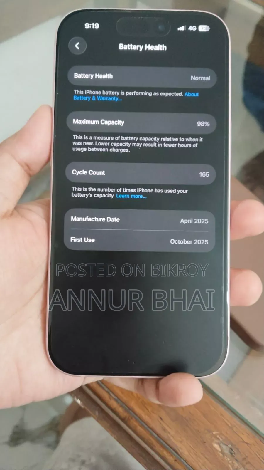 Apple iPhone 15 128 GB Pink