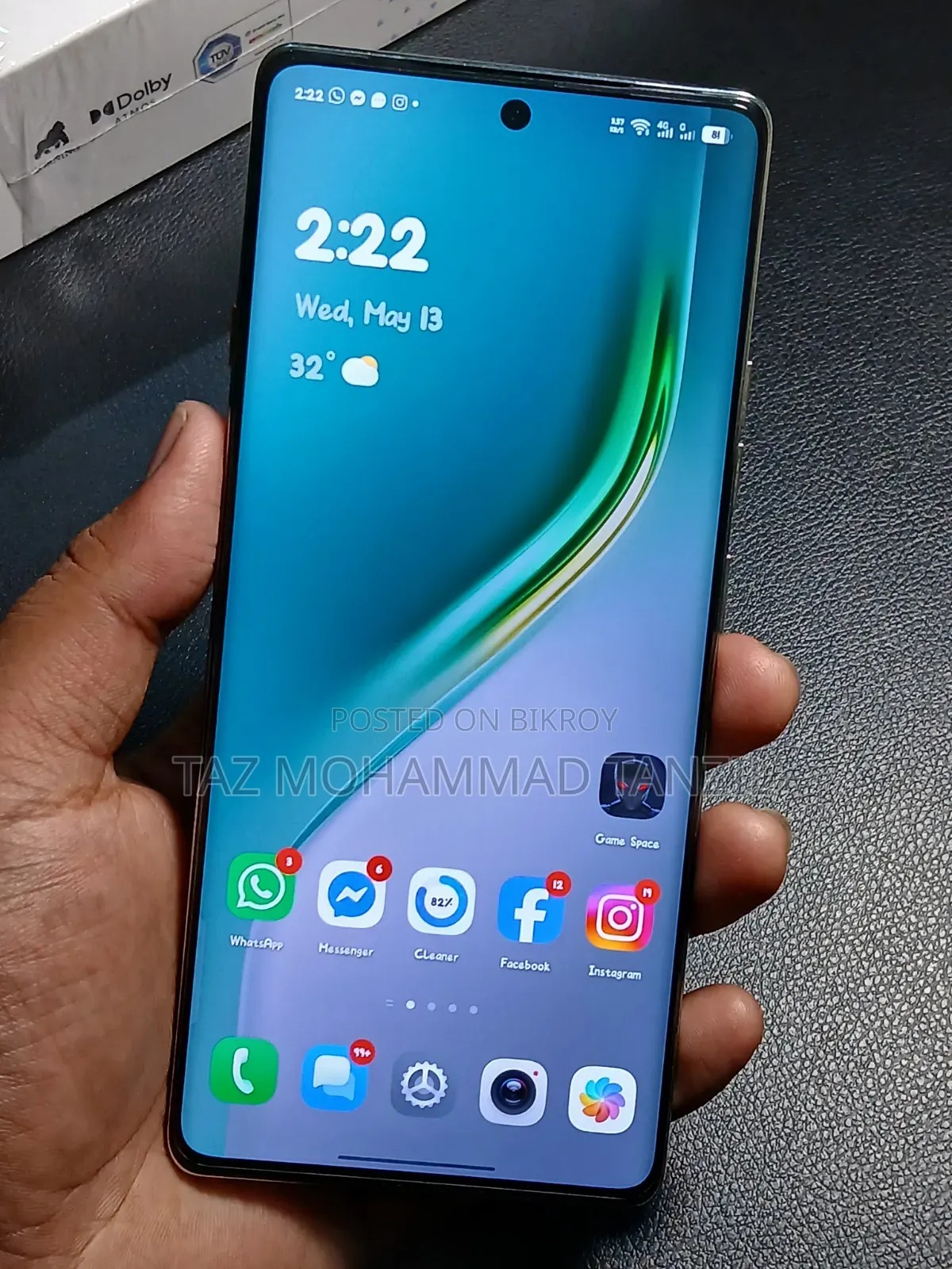 Tecno Camon 40 256 GB Green