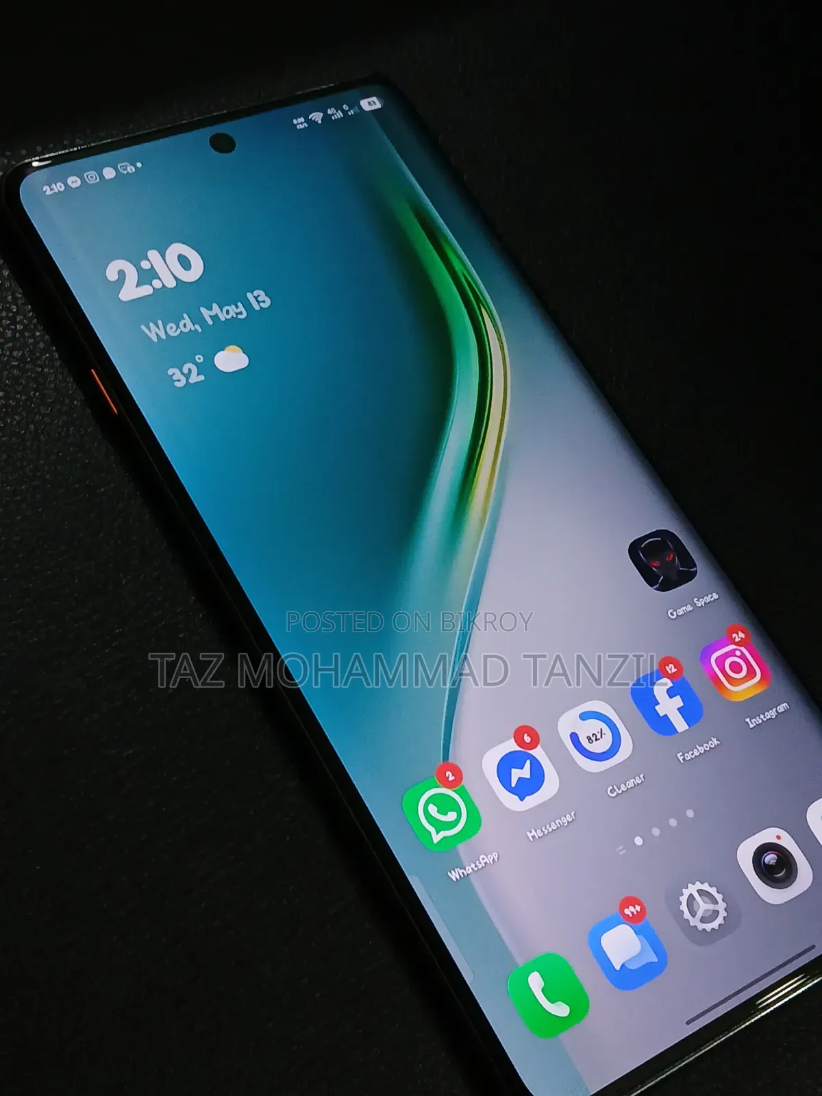 Tecno Camon 40 256 GB Green