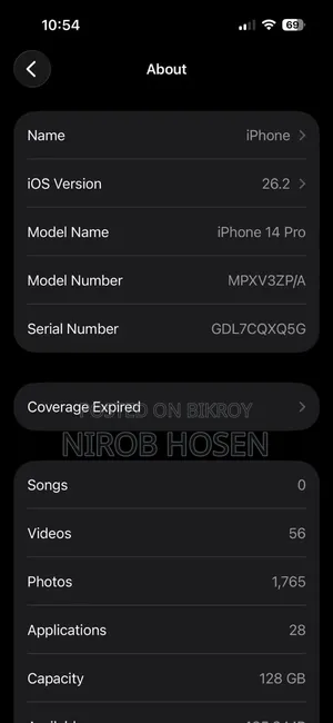 Apple iPhone 14 Pro 128 GB Black