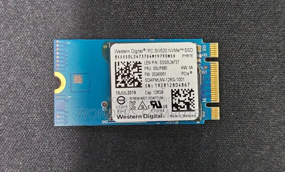 Western Digital Original 128 GB M.2 With 1-Year Warranty
