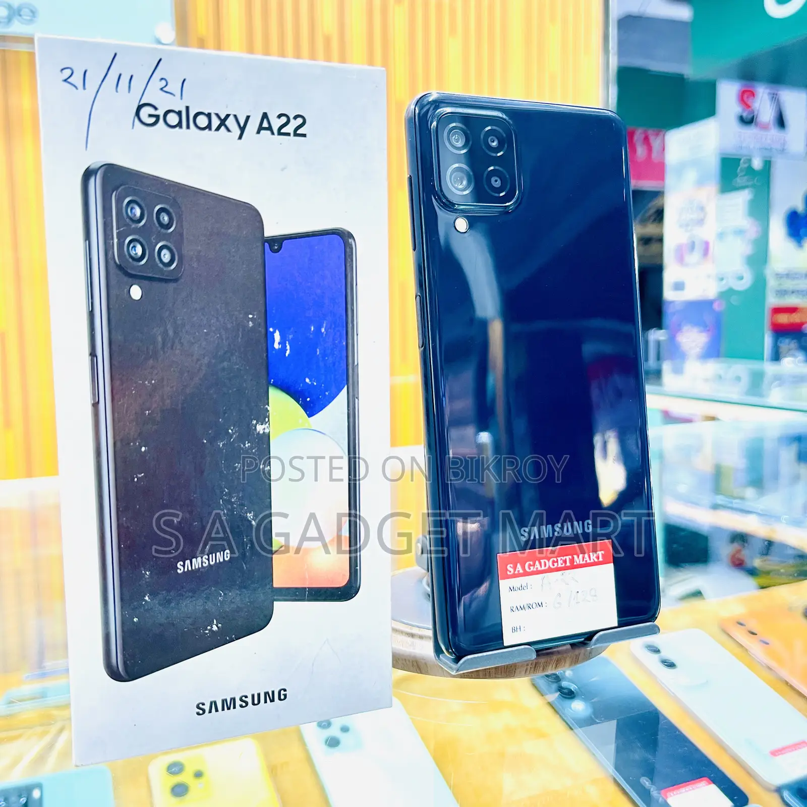 Samsung Galaxy A22 128 GB Black