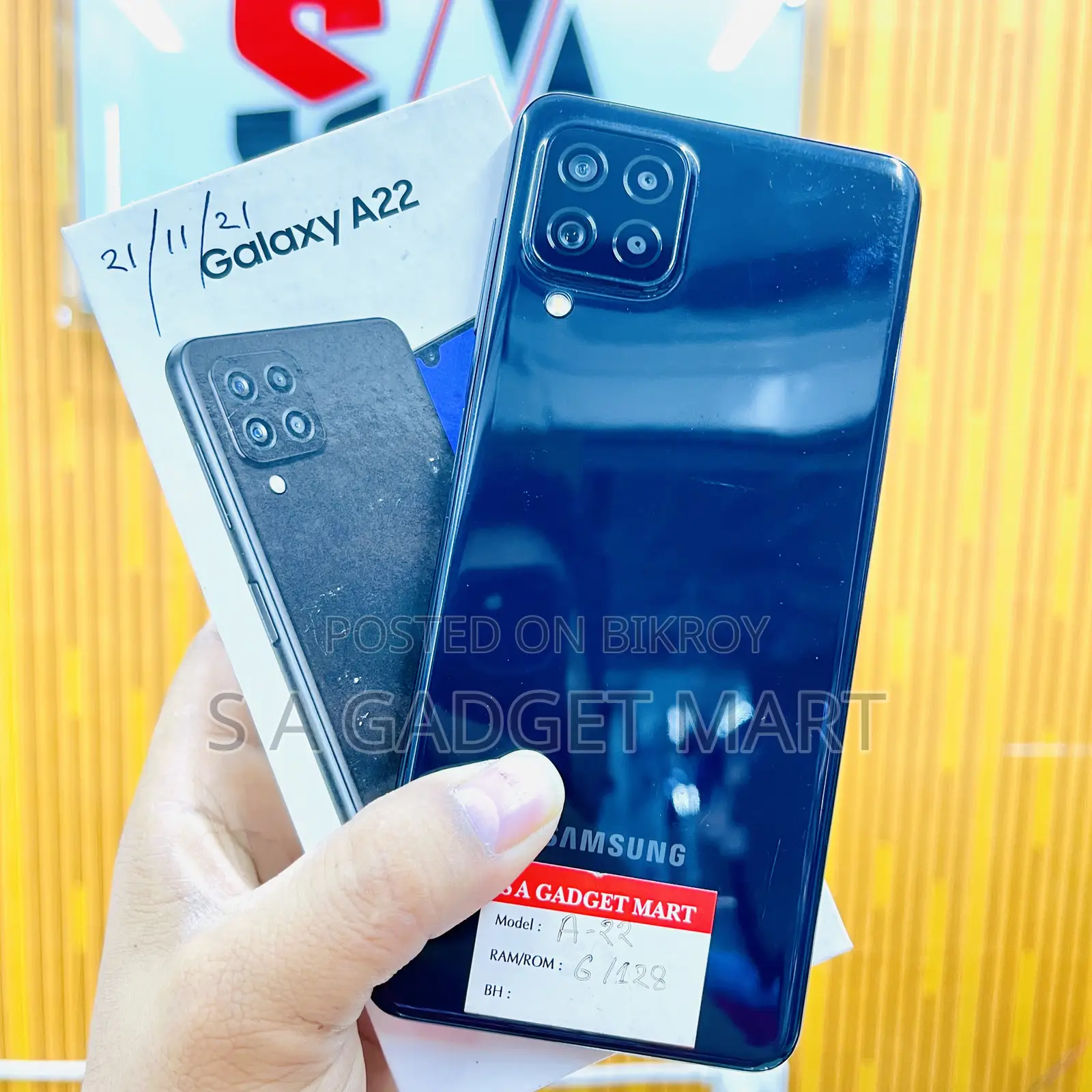Samsung Galaxy A22 128 GB Black