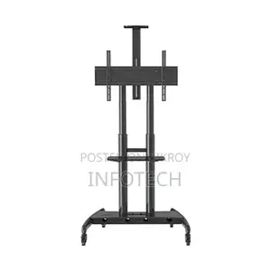 Kaloc KLC-180 Mobile Tv Cart Adjustable (55''-85'')Tv Floor