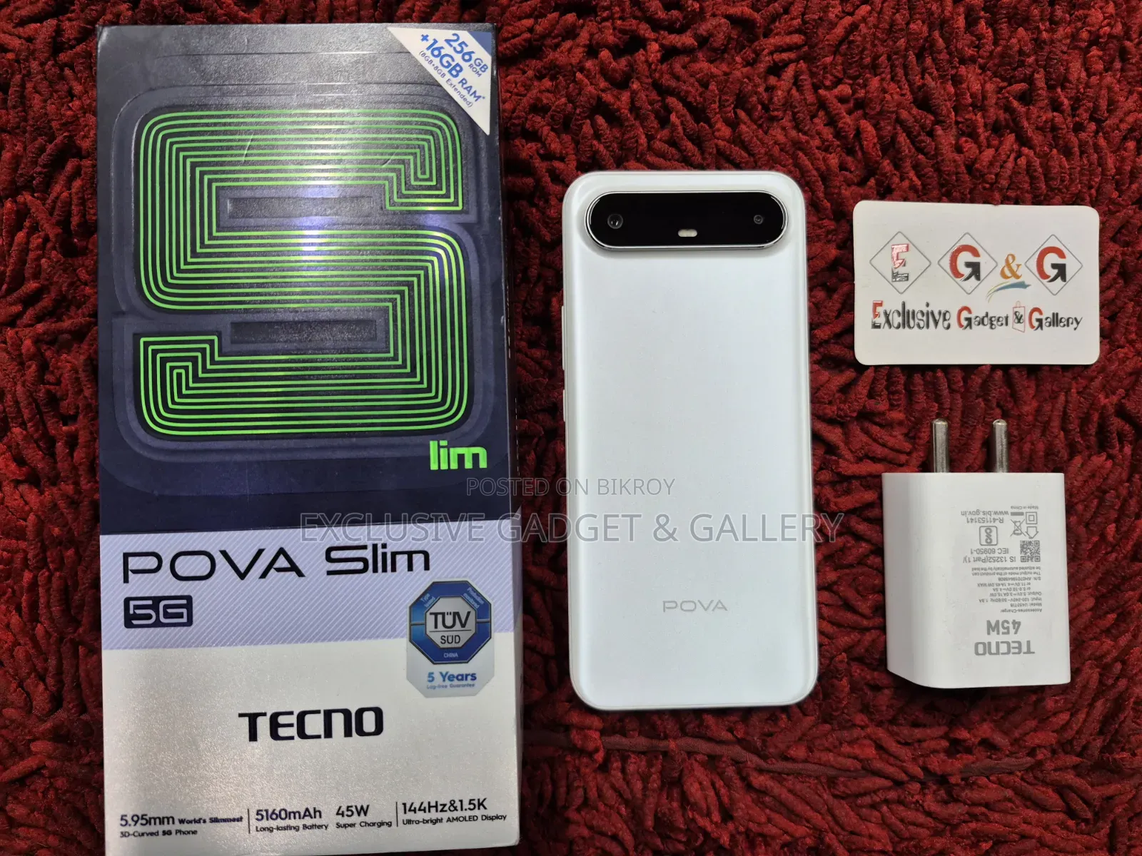 Tecno 256 GB White