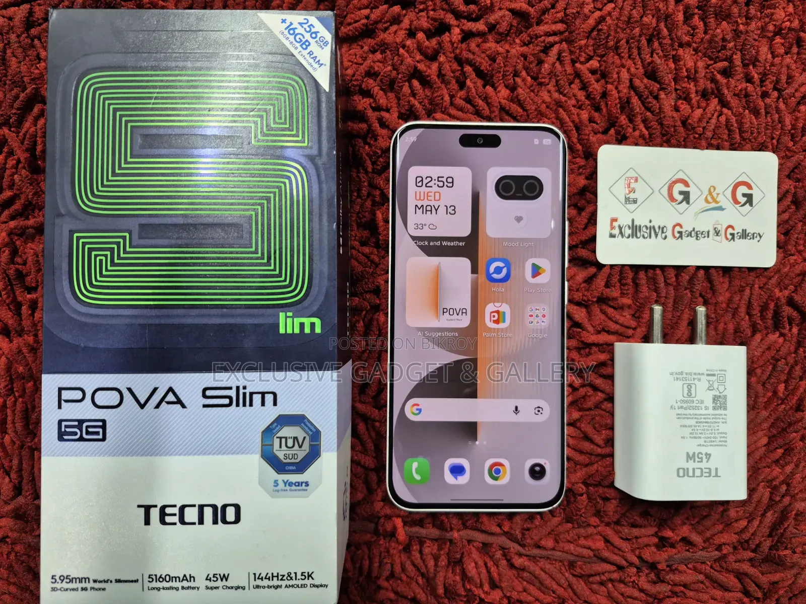 Tecno 256 GB White