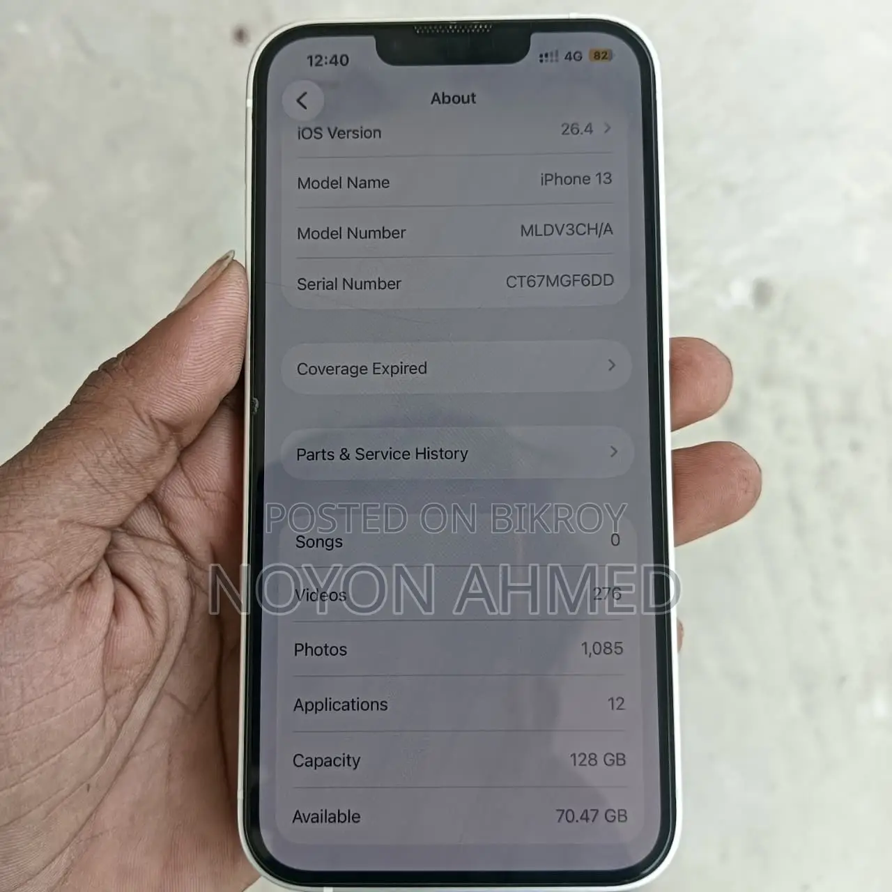 Apple iPhone 13 128 GB White