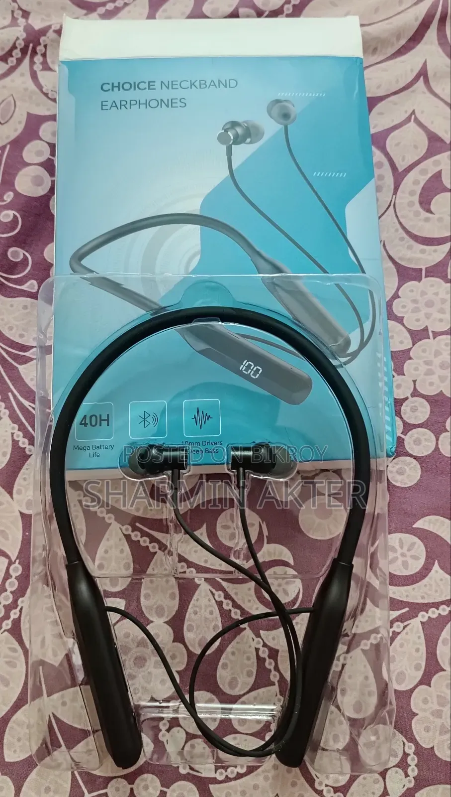 ***Brand New Intact Box*** Choice Neckband Earphones