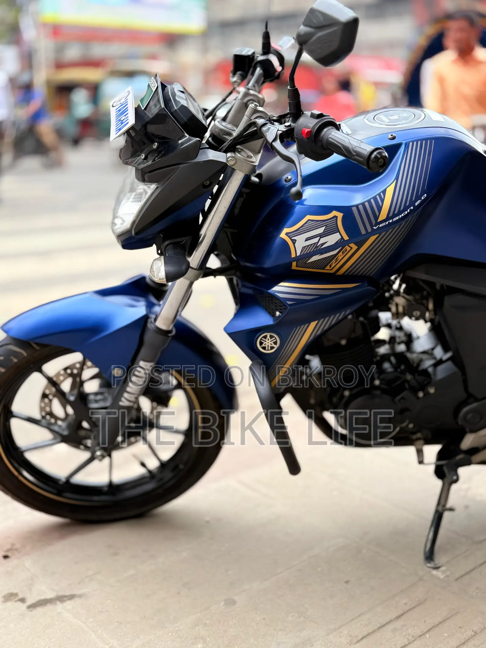 Yamaha FZ 2022 ব্লু