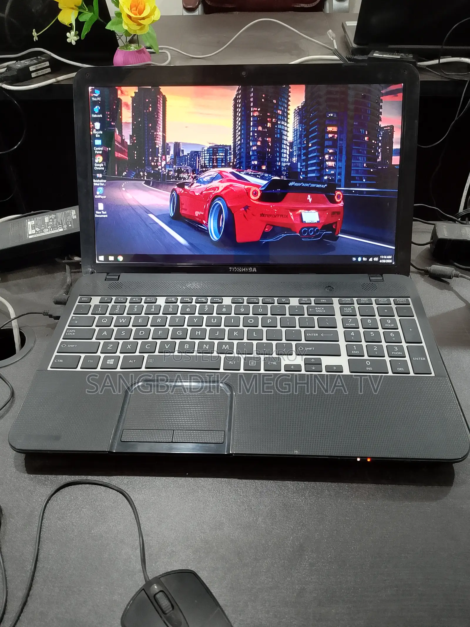 Laptop Toshiba 4GB Intel SSD 500GB