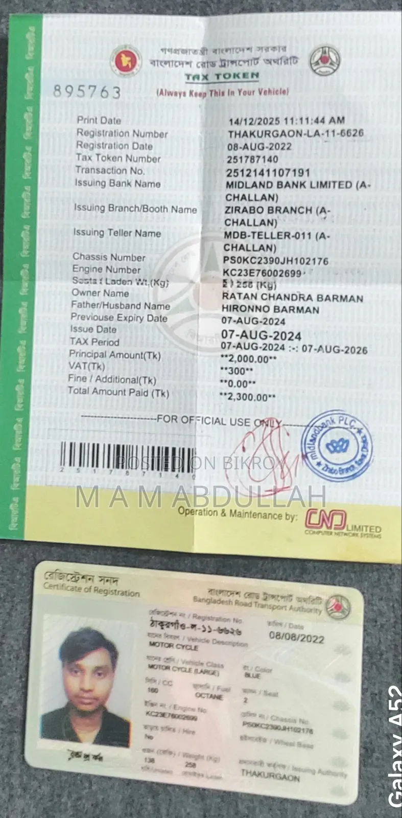 Honda Hornet 2022 Green