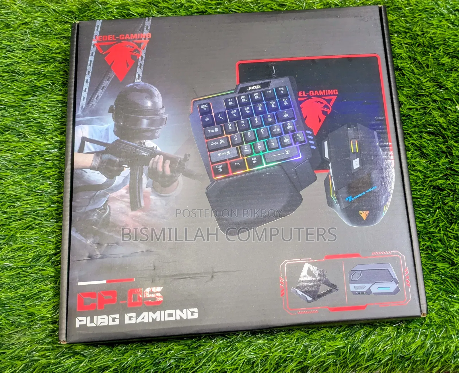 Jedel CP08 PUBG 3-in-1 Gaming Set