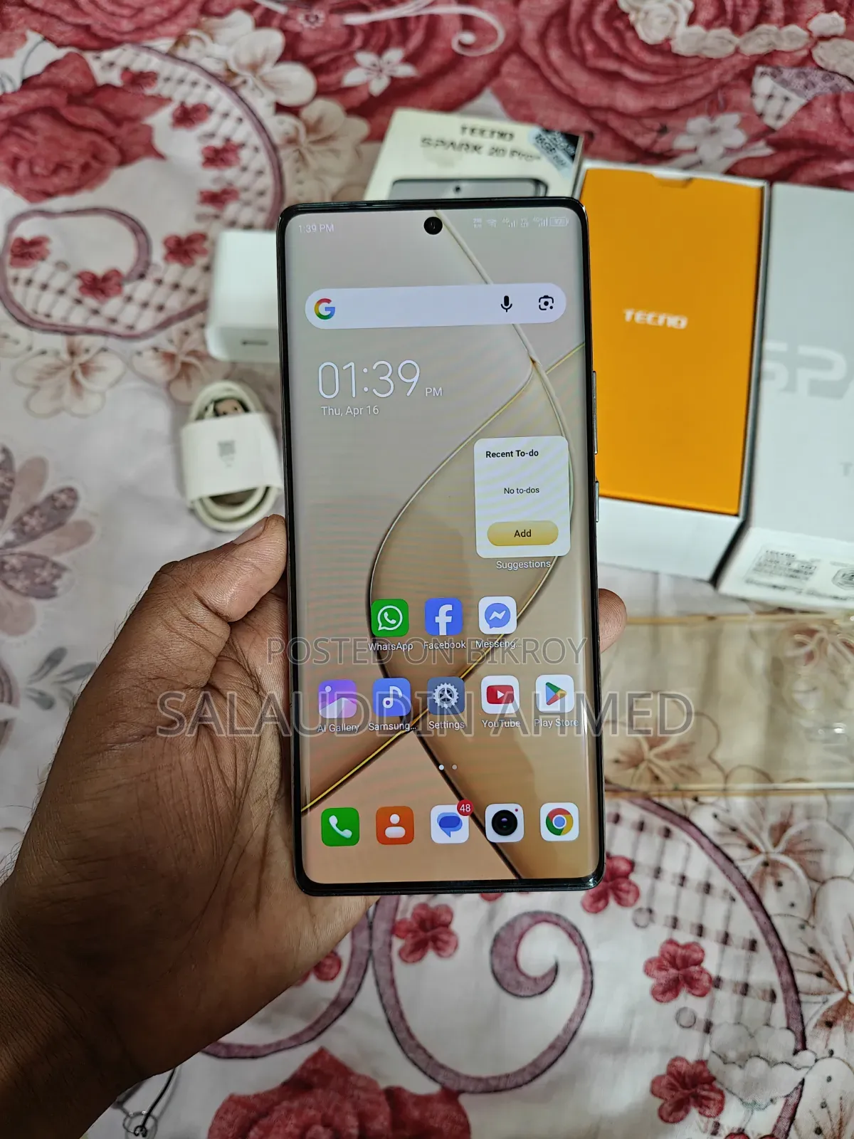 Tecno Spark 20 Pro Plus 256 GB White