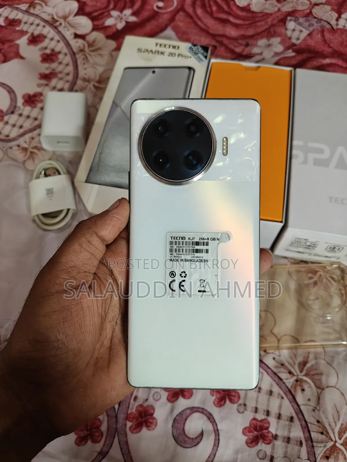 Tecno Spark 20 Pro Plus 256 GB White