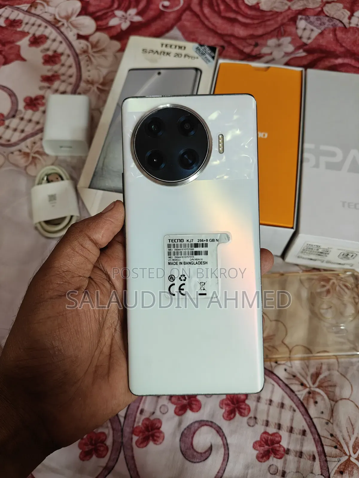 Tecno Spark 20 Pro Plus 256 GB White