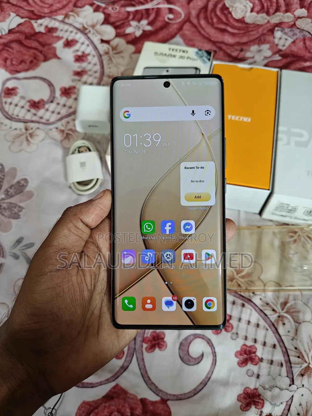 Tecno Spark 20 Pro Plus 256 GB White