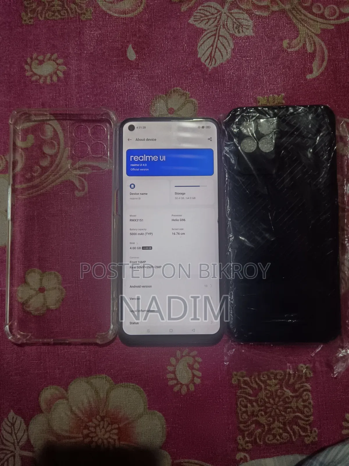 Realme 64 GB Black