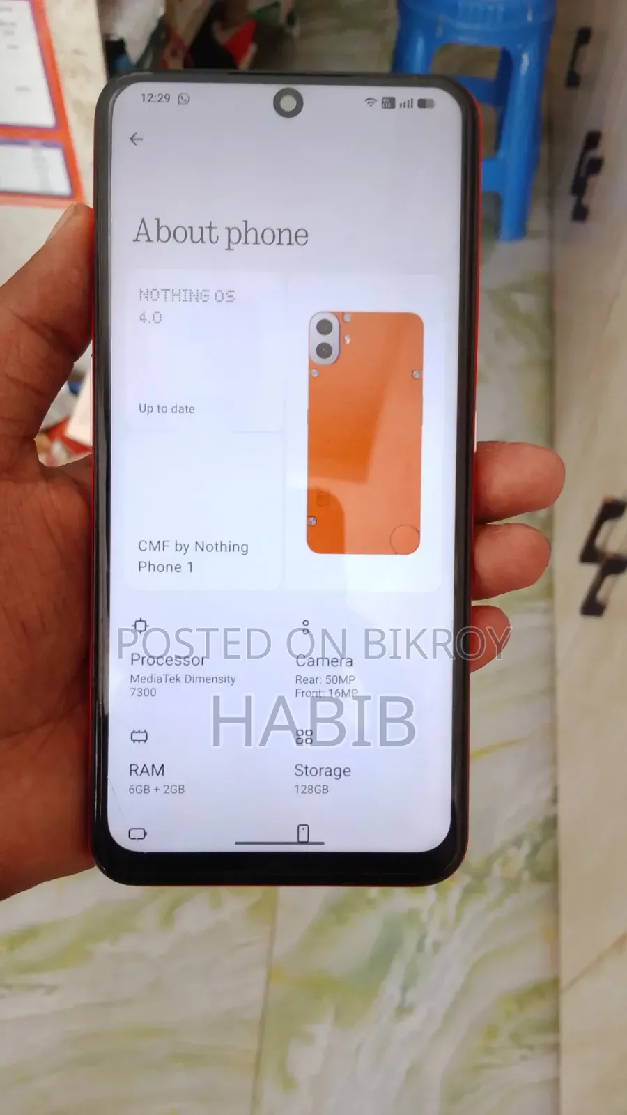 Nothing Phone CMF Phone 1 128 GB Red