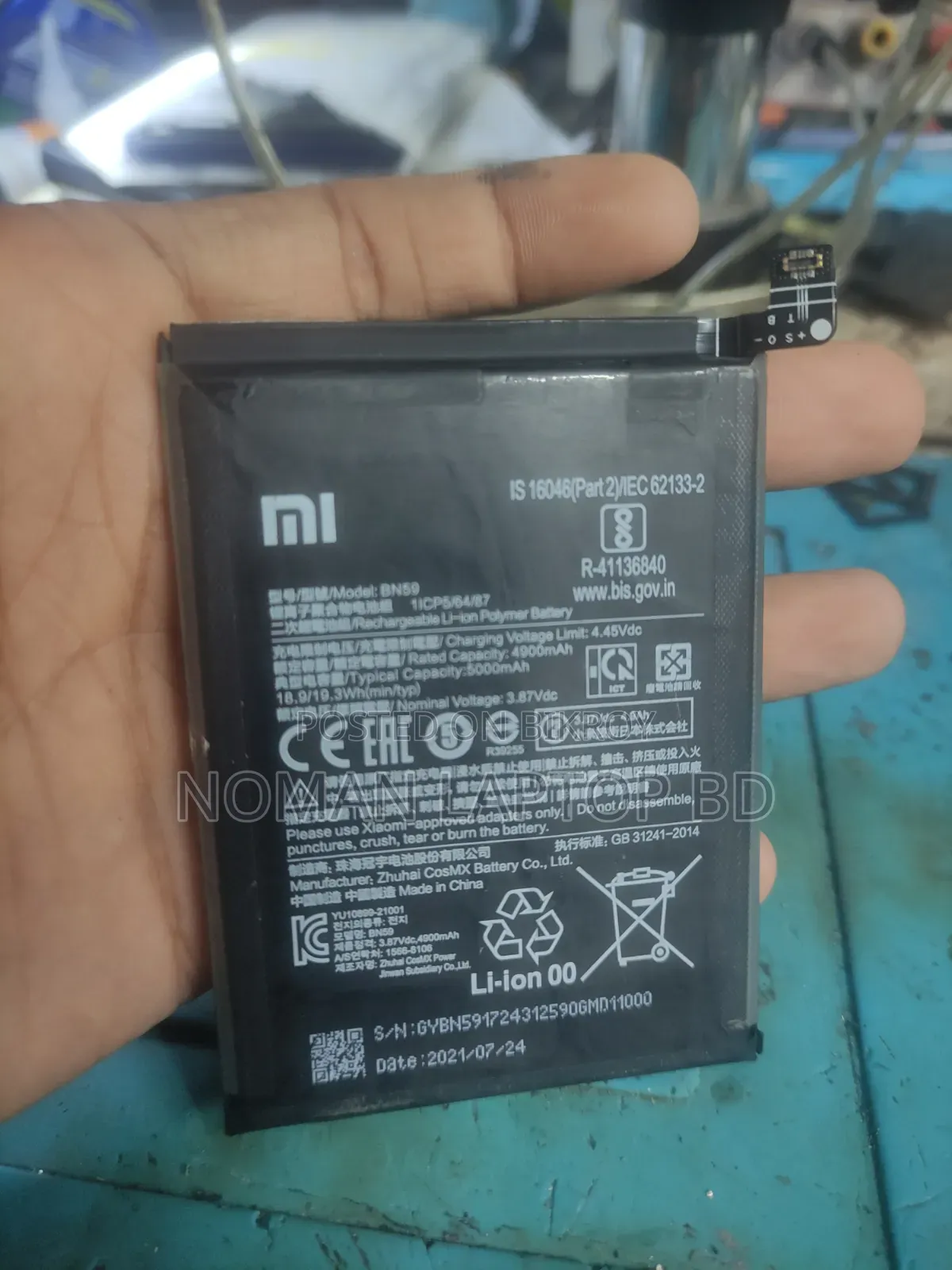 Bn59 Original Battery
