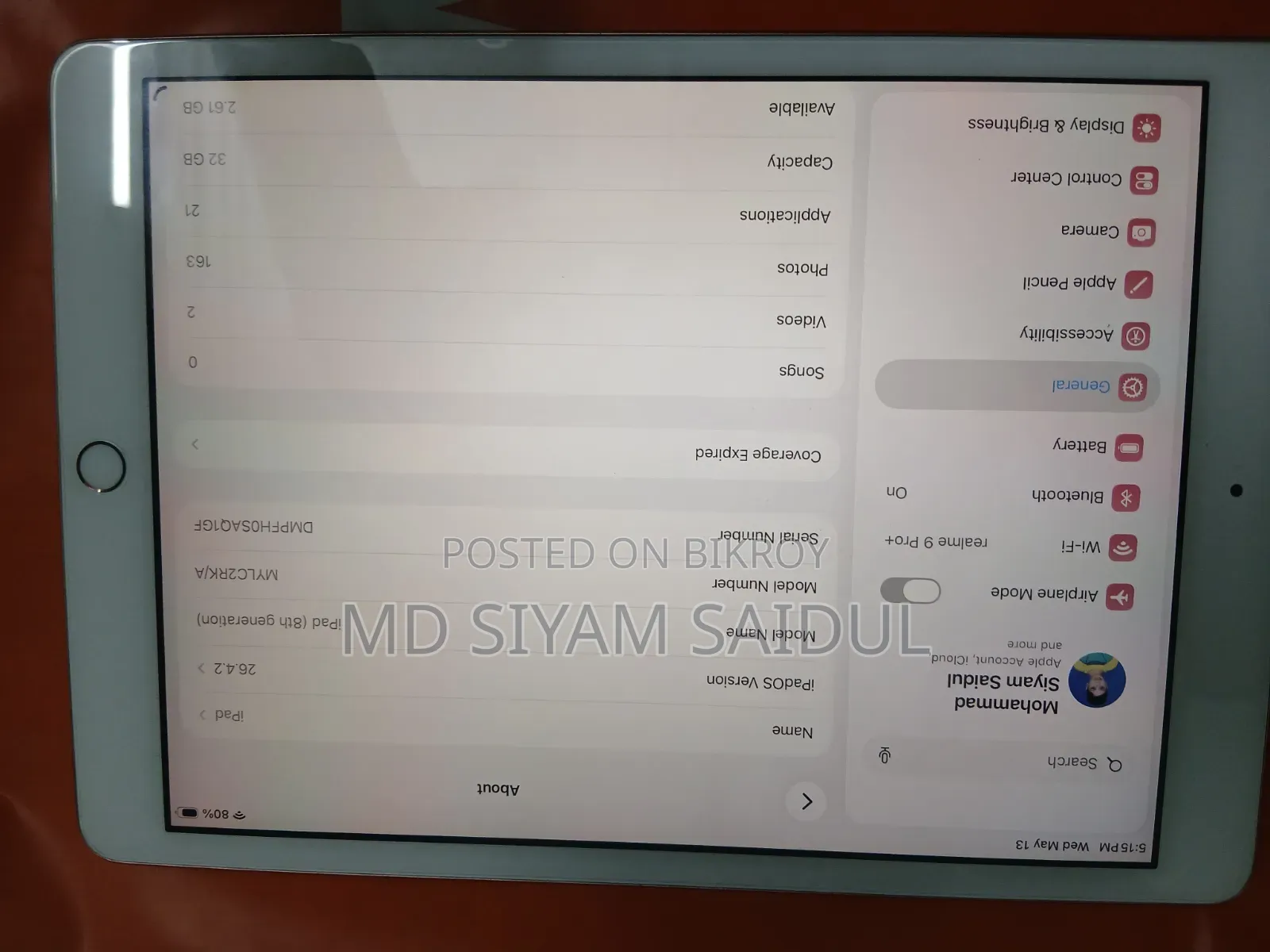 Apple iPad 10.2 (2020) 32 GB