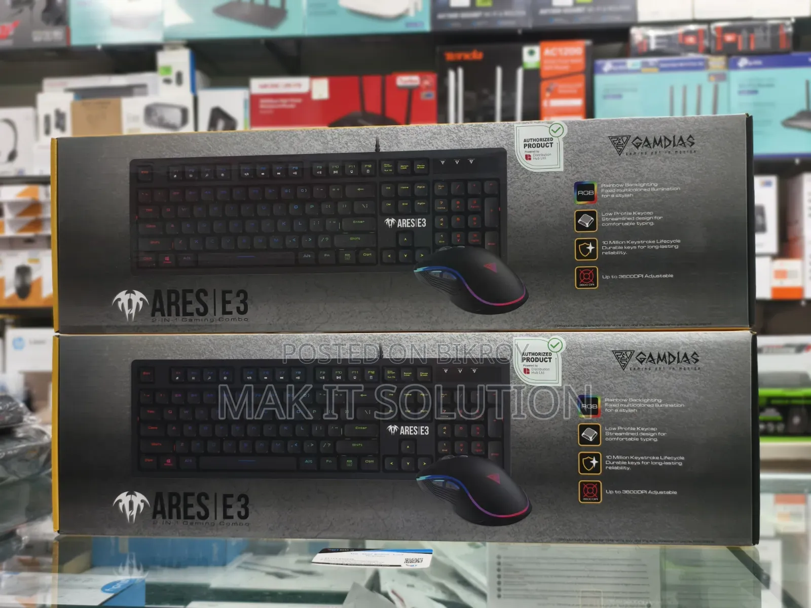 Gamdias Ares E3 2-in-1 Gaming Combo