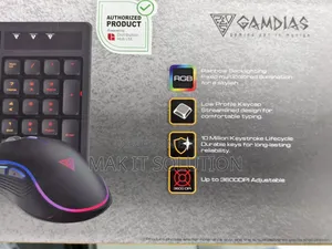 Gamdias Ares E3 2-in-1 Gaming Combo