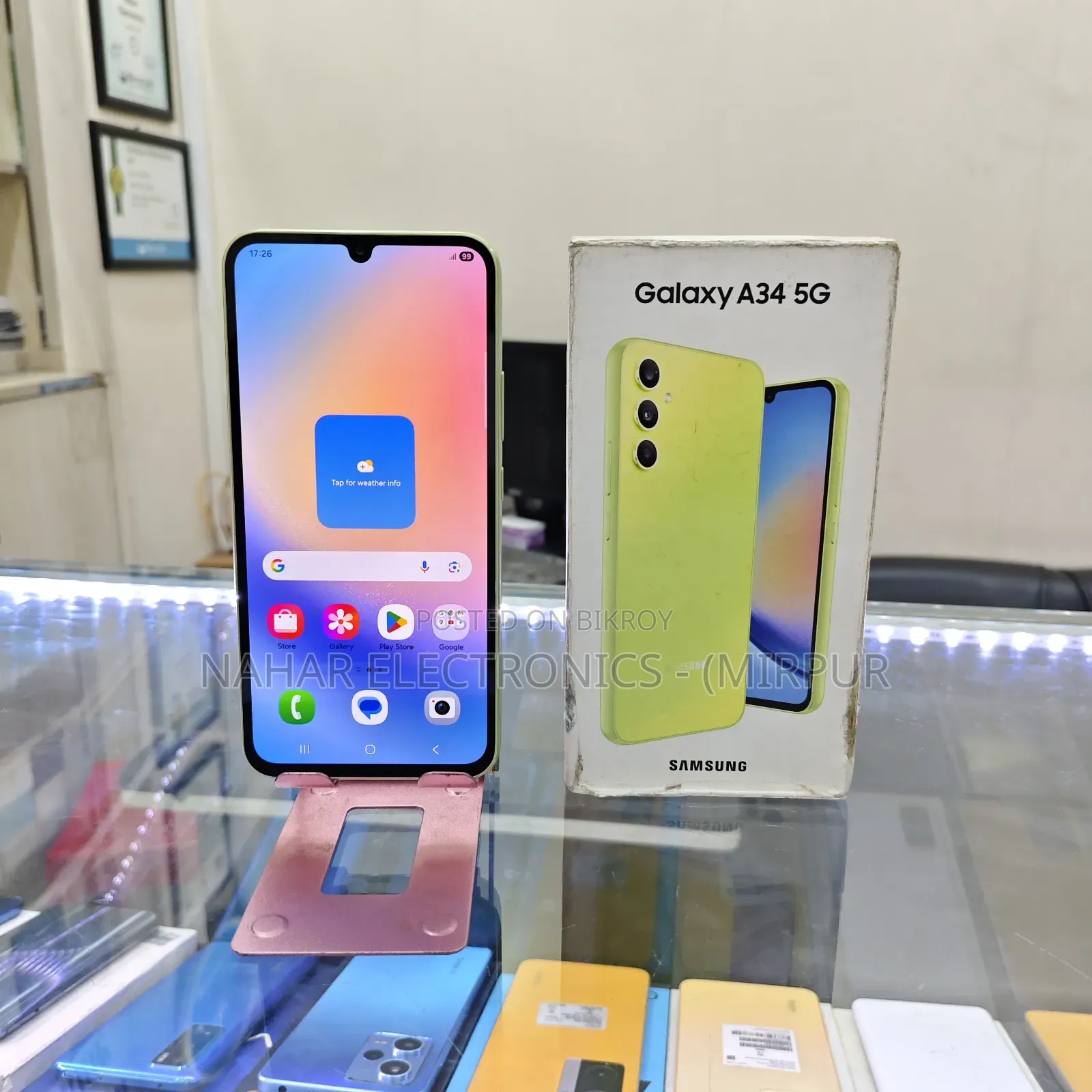 Samsung Galaxy A34 5G 128 GB সবুজ