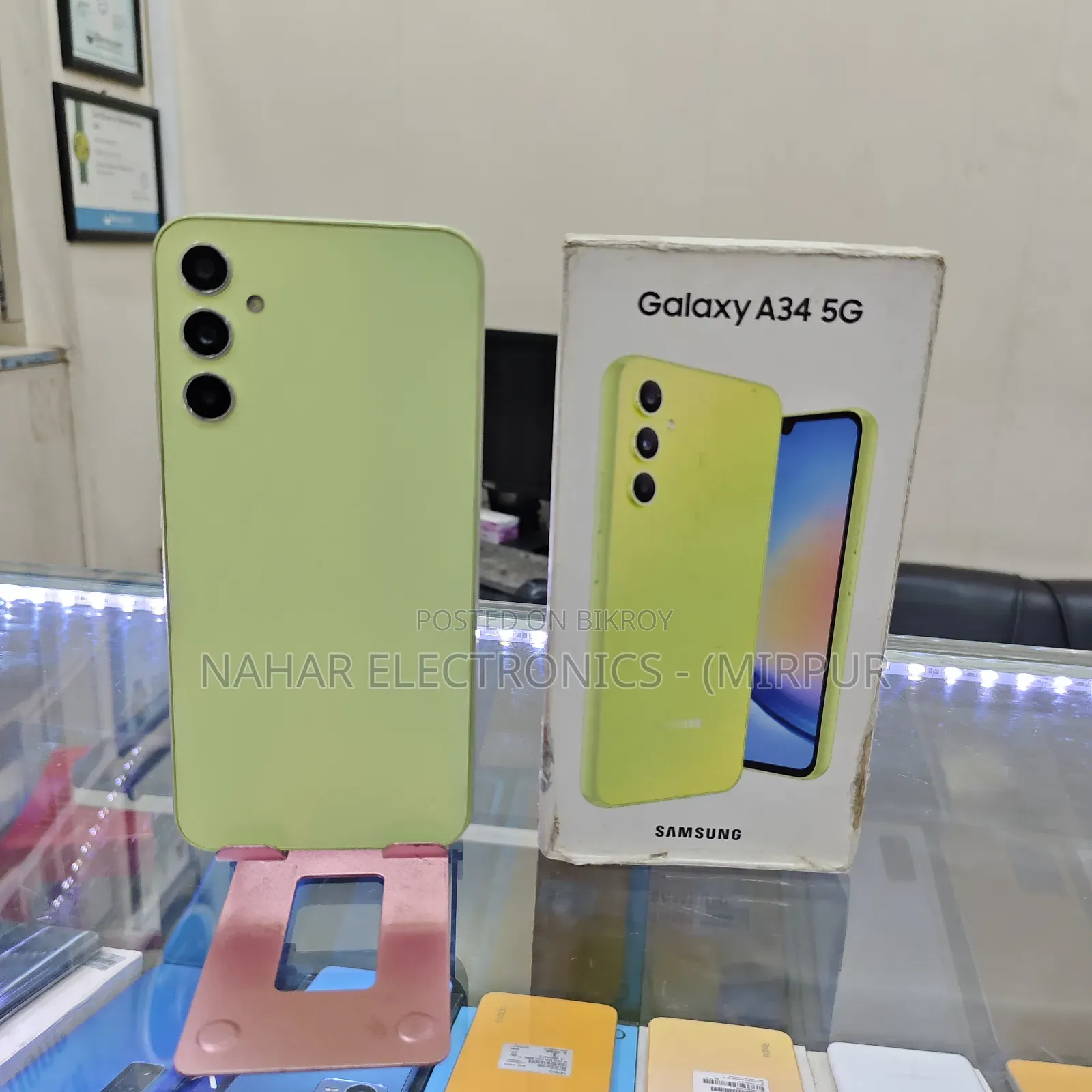 Samsung Galaxy A34 5G 128 GB সবুজ