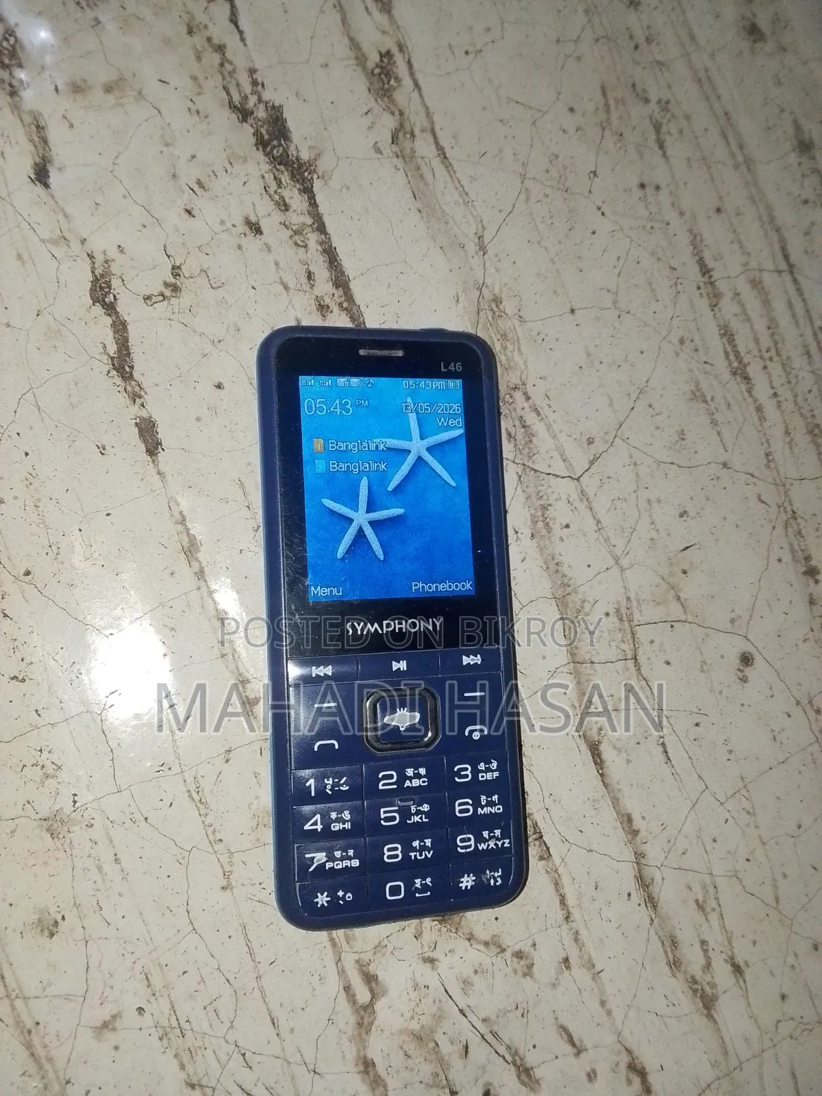 Symphony L136 Blue