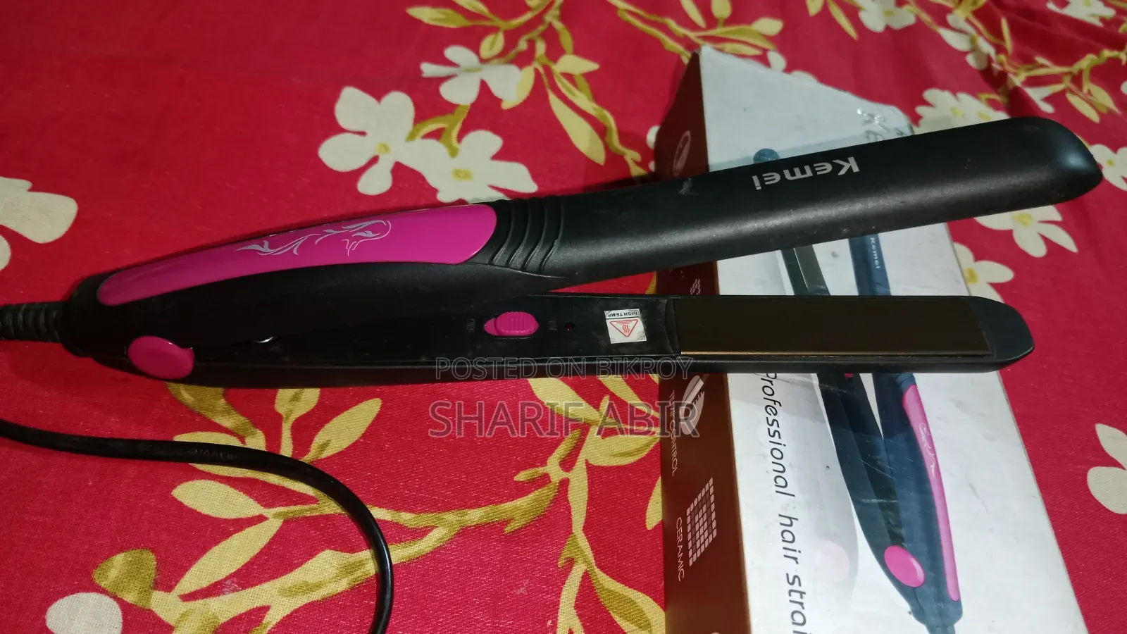 Kemei Km 328 Professional Hair Straitner for Women