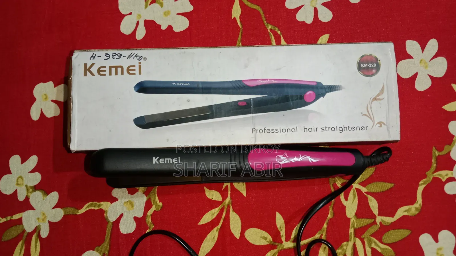 Kemei Km 328 Professional Hair Straitner for Women