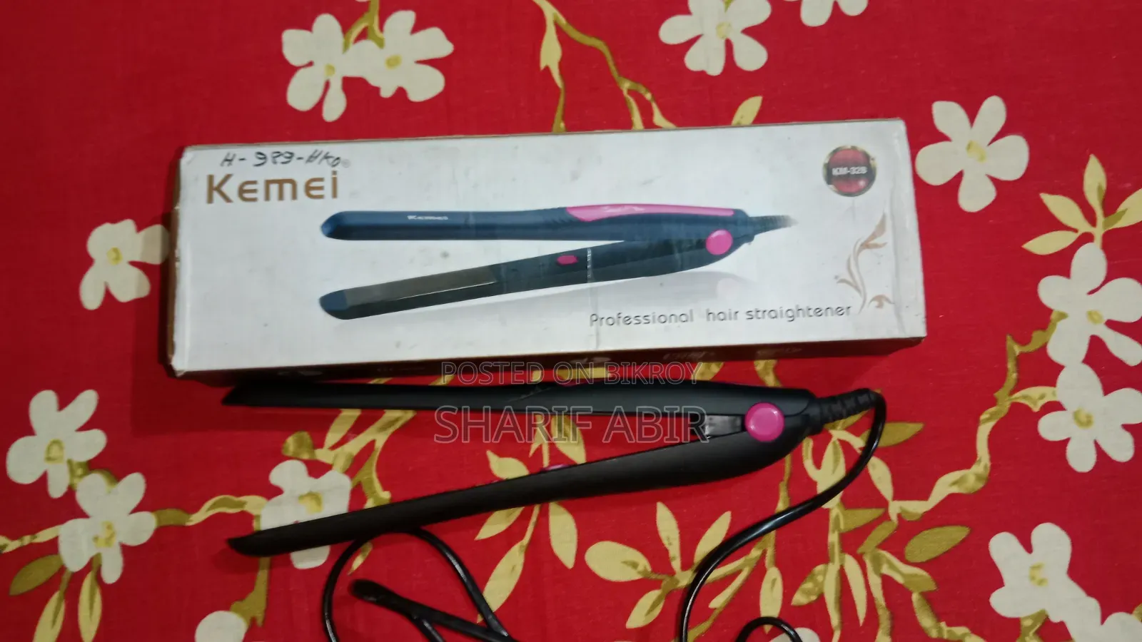 Kemei Km 328 Professional Hair Straitner for Women