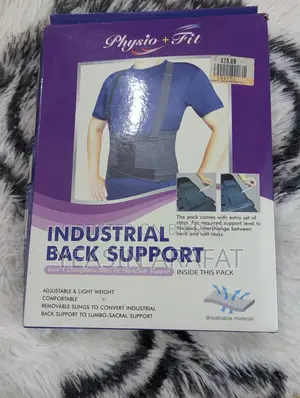 Industrial Back Support Belt (Physio + Fit) – Full New !