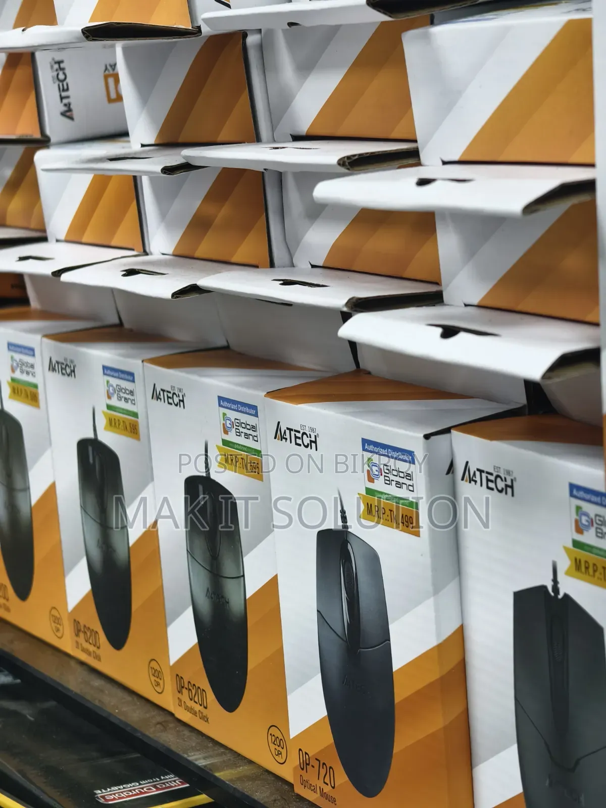 A4tech Op-720 ইউএসবি তারযুক্ত মাউস