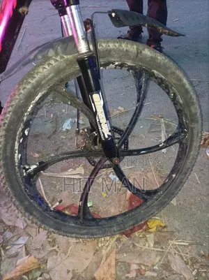 2 new bicycle tubes, newly installed, asking price 6000