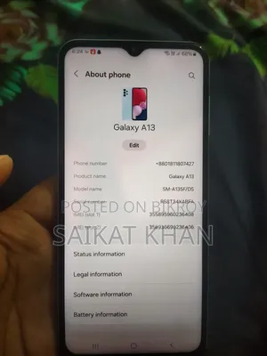 Samsung Galaxy A13 64 GB Gray