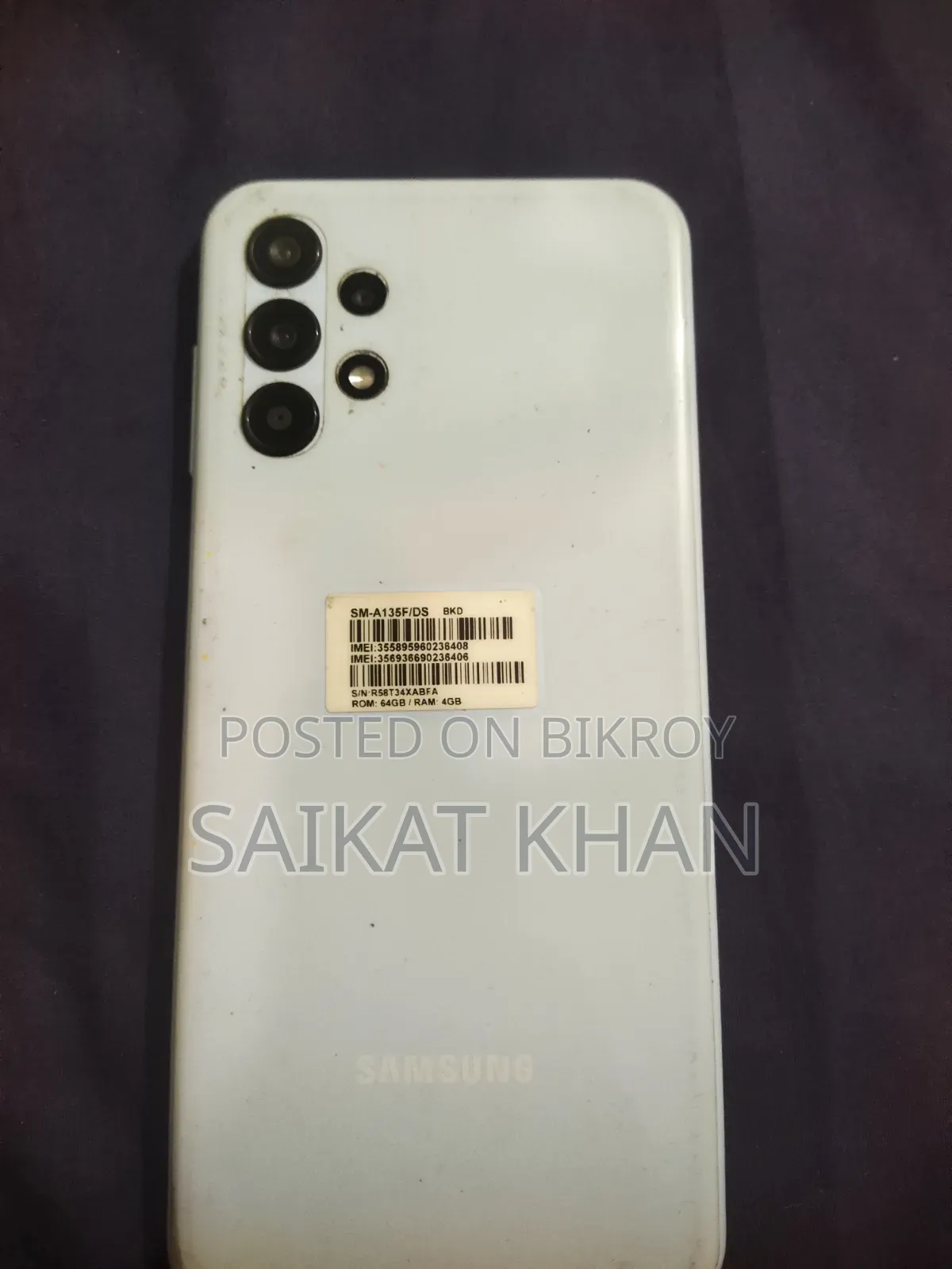 Samsung Galaxy A13 64 GB Gray