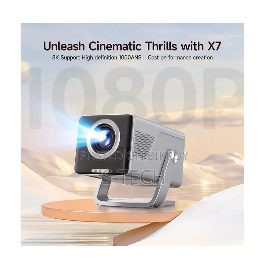 Magcubic X7 1000 Ansi Lumens 1080p Smart Android Projector